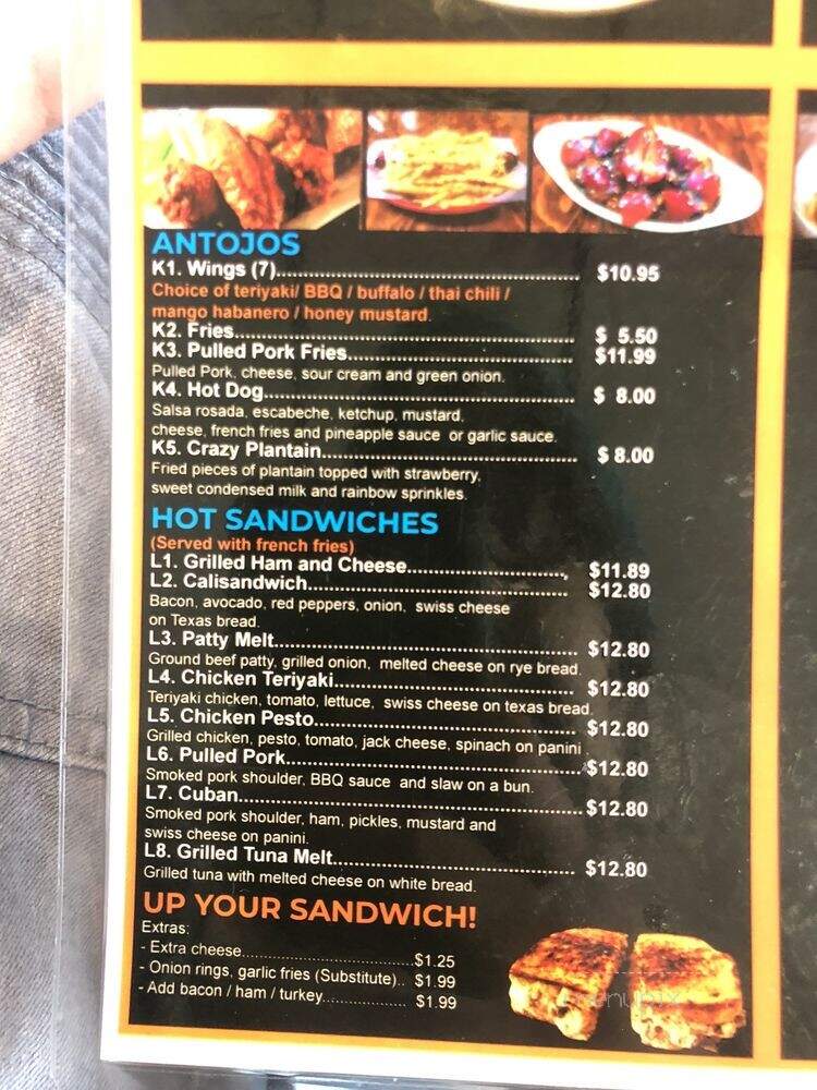 Corner Deli and Grill - San Jose, CA menu_pic