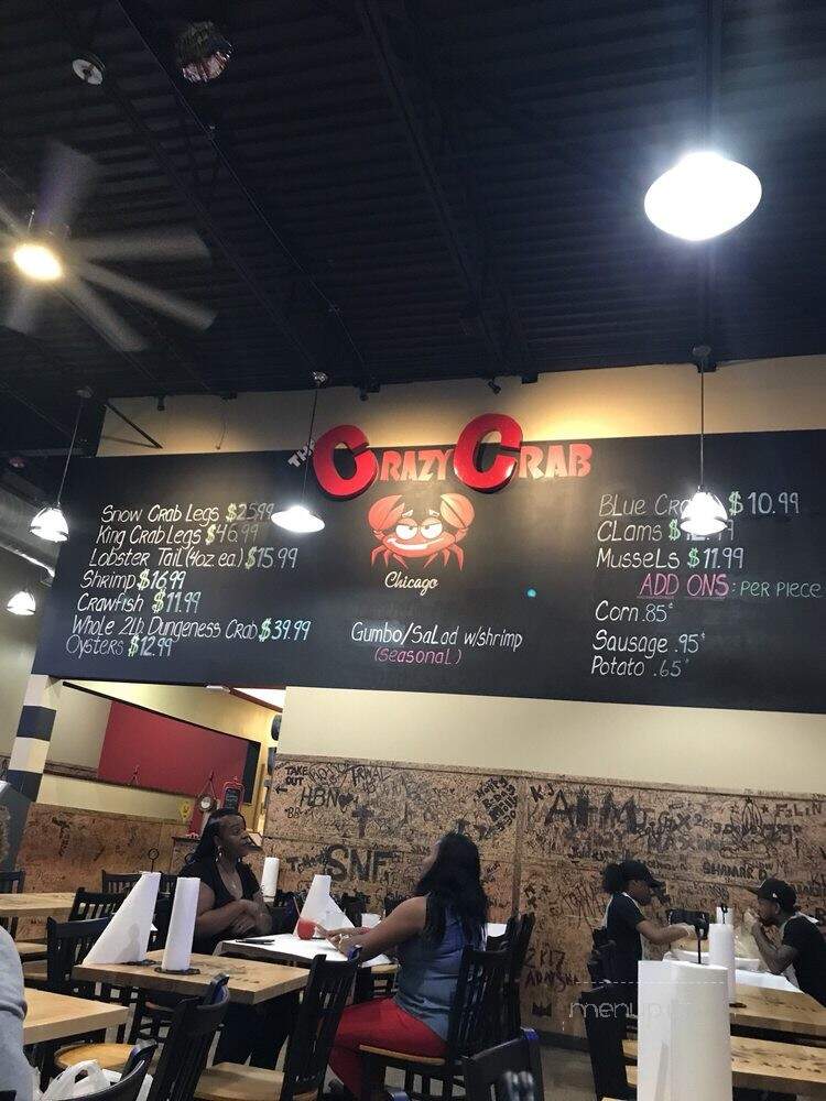 The Crazy Crab Chicago - Evergreen Park, IL menu_pic