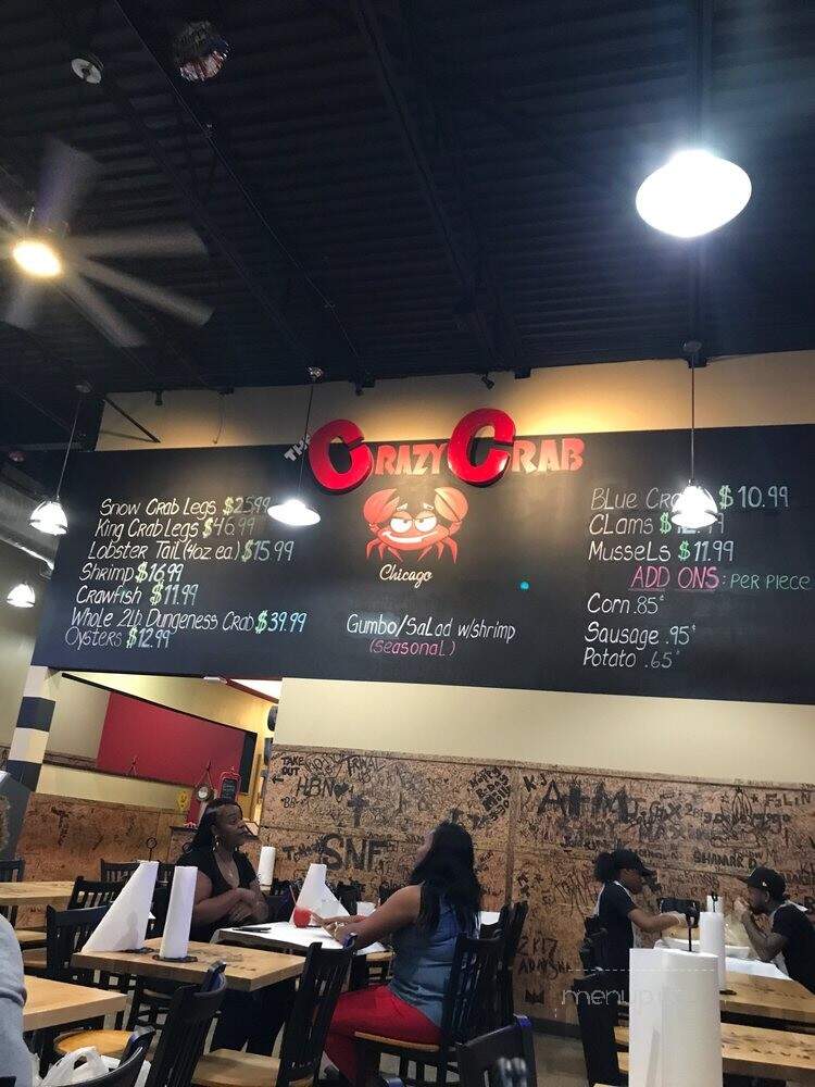The Crazy Crab Chicago - Evergreen Park, IL menu_pic