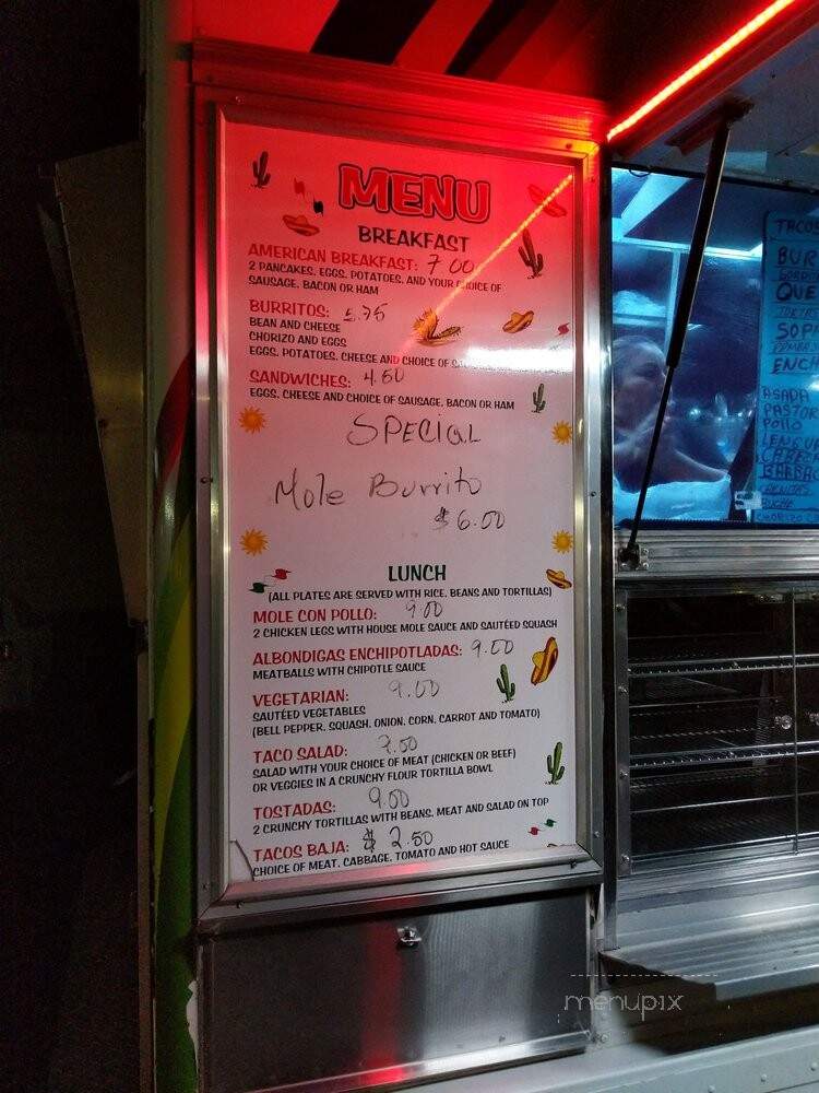 MexCal Traditional Mexican Food - Santa Clara, CA menu_pic