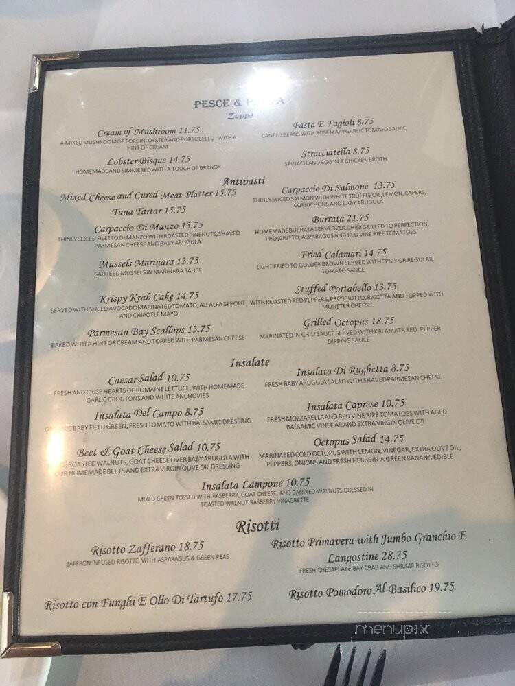 Pesce & Pasta Italian Fusion Cusine - Hollywood, FL menu_pic