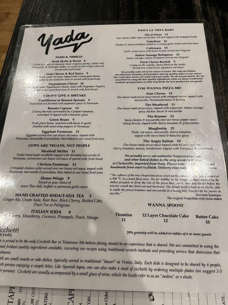 Hops Java & Juice - Clarksville, TN menu_pic