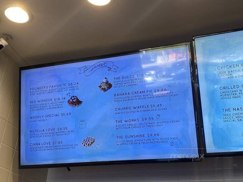 Waffle Love - Long Beach, CA menu_pic