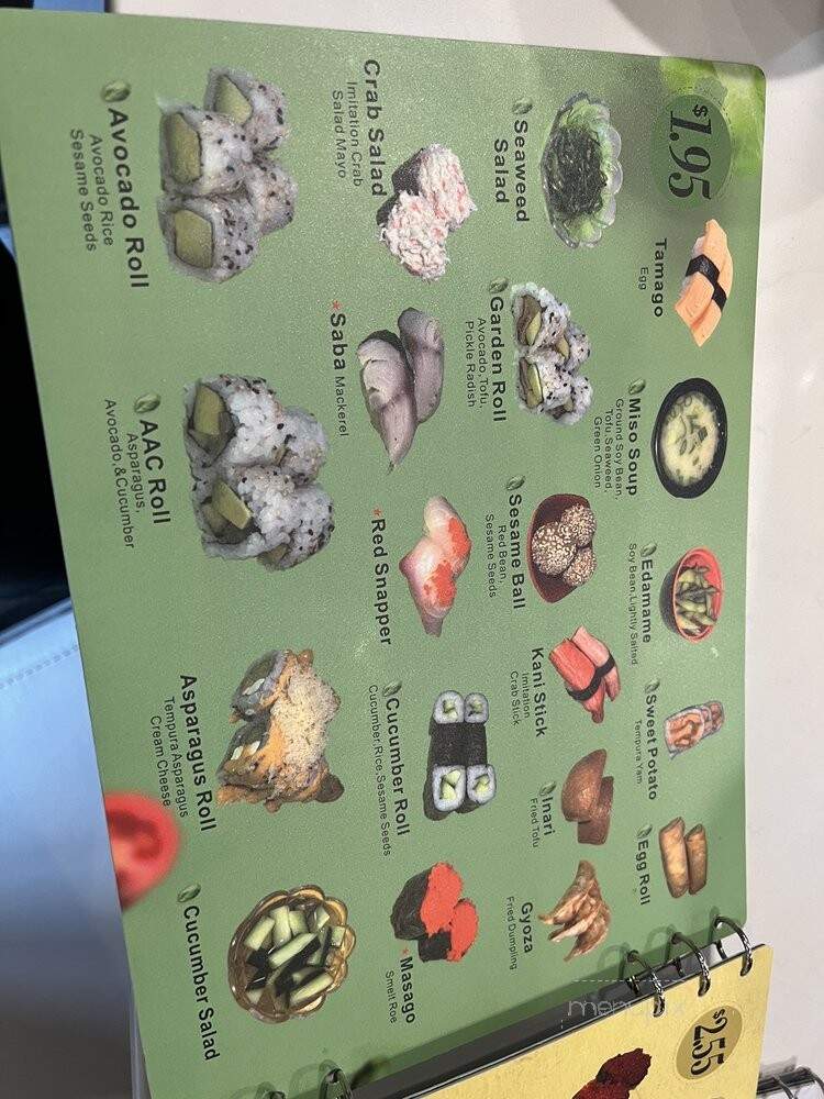 Sushi Mioga - Portland, OR menu_pic