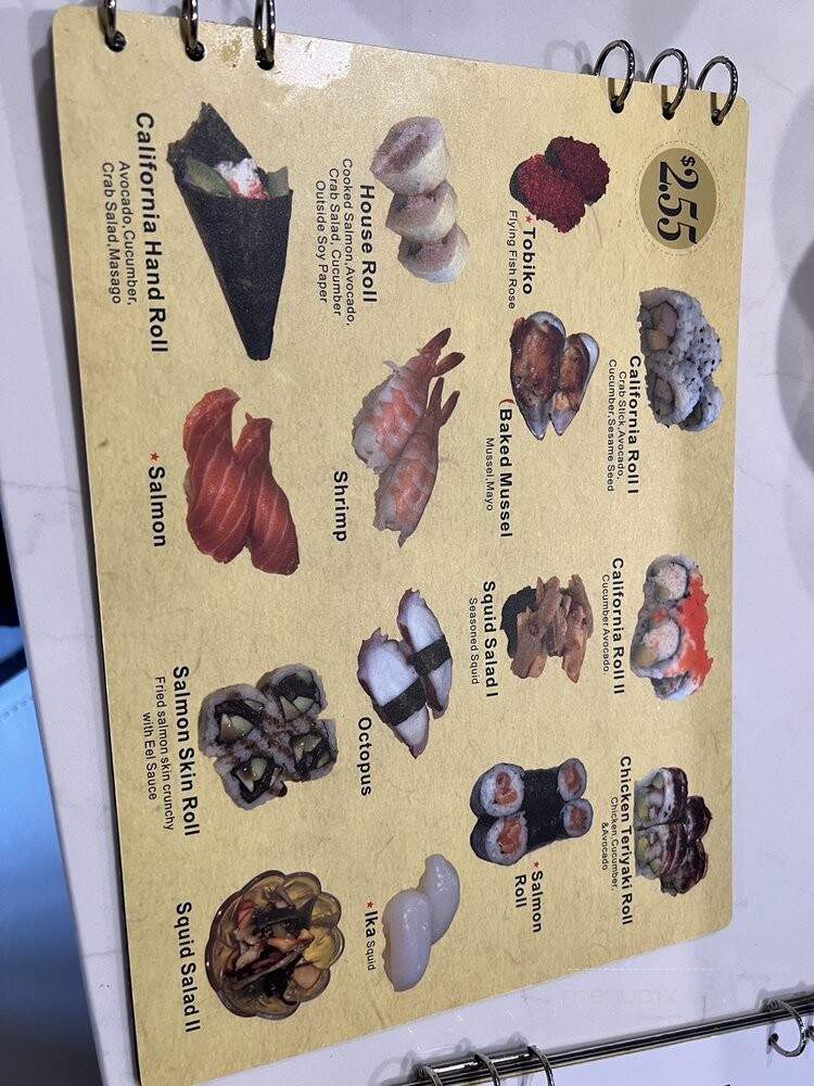 Sushi Mioga - Portland, OR menu_pic