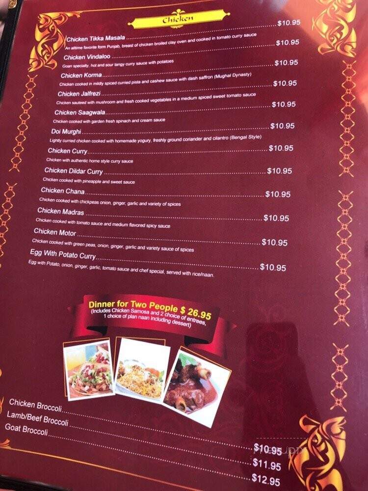 Taste of India - Poughkeepsie, NY menu_pic