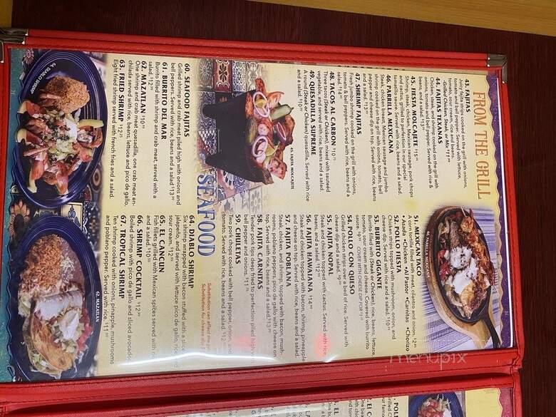 Fiesta Mexicana - Long Beach, MS menu_pic