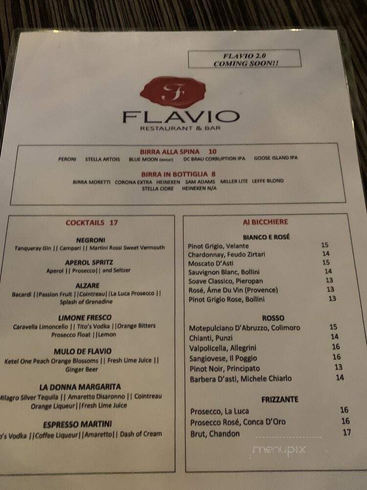 Flavio Restaurant DC - Washington, DC