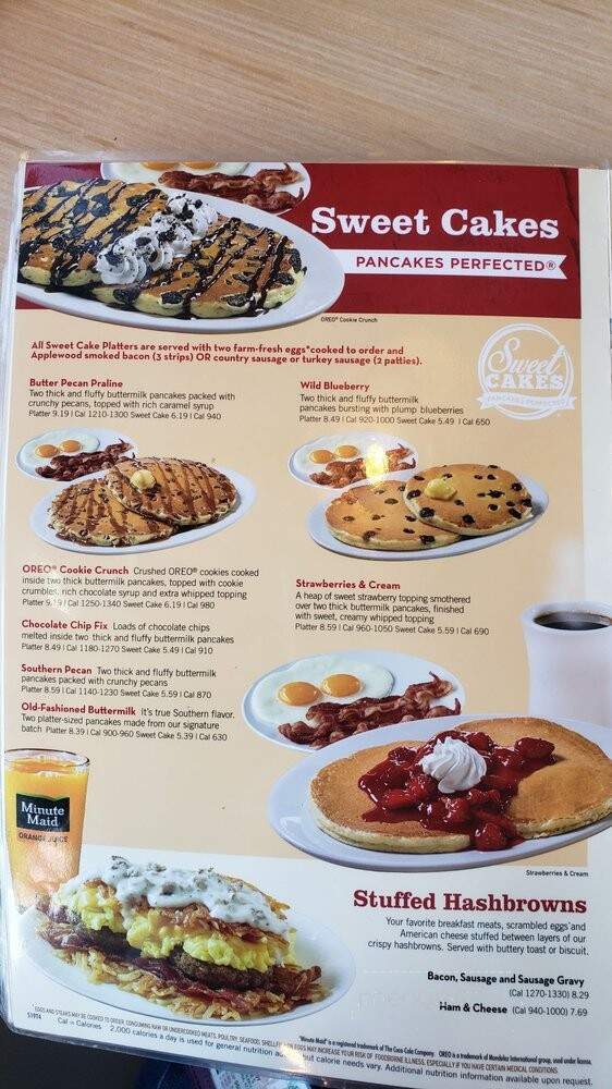 Huddle House - Brilliant, AL menu_pic