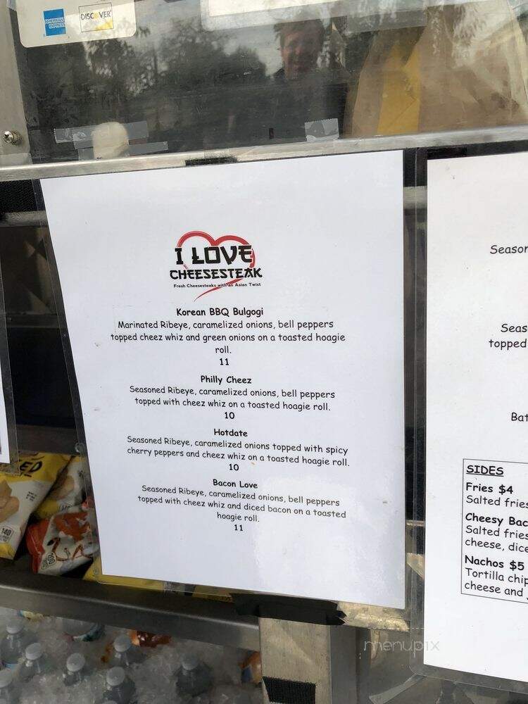 I Love Cheesesteak - San Jose, CA menu_pic
