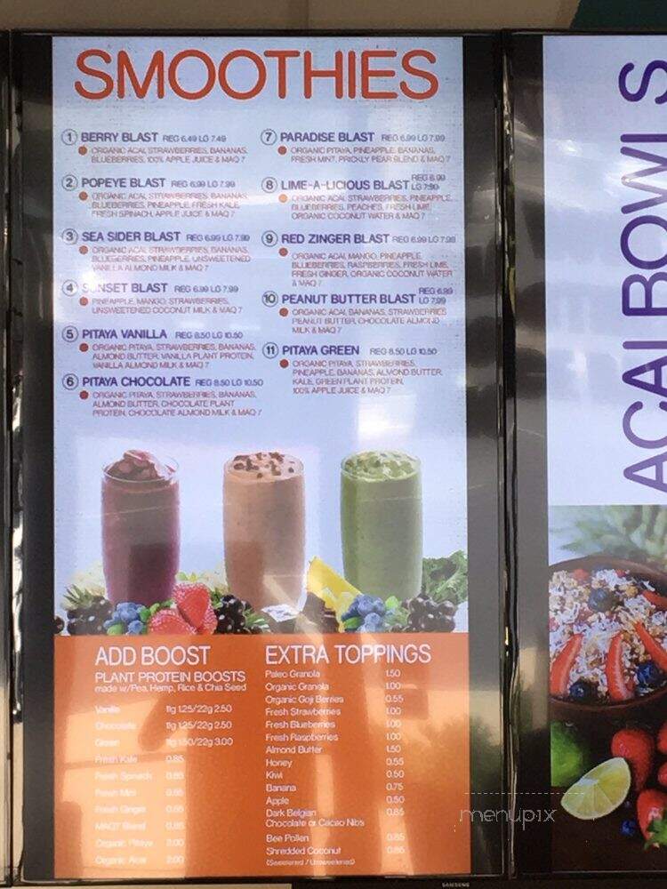 Bowl of Heaven - Santa Clarita, CA menu_pic