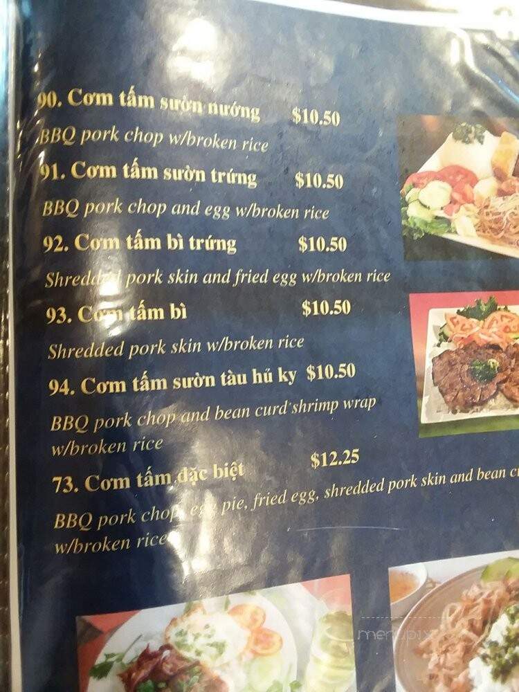 Pho Cali - Lubbock, TX menu_pic