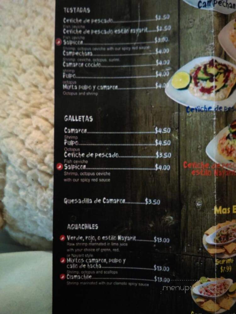 El Salpicon Detroit - Detroit, MI menu_pic