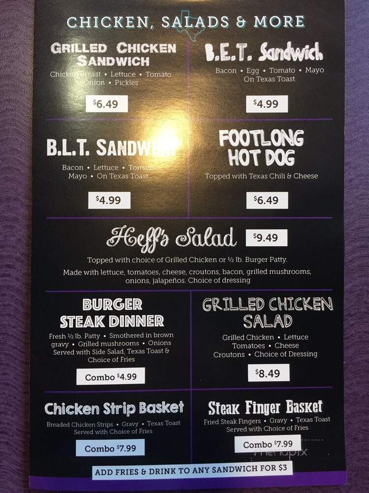 Heff's Burgers - Lubbock, TX