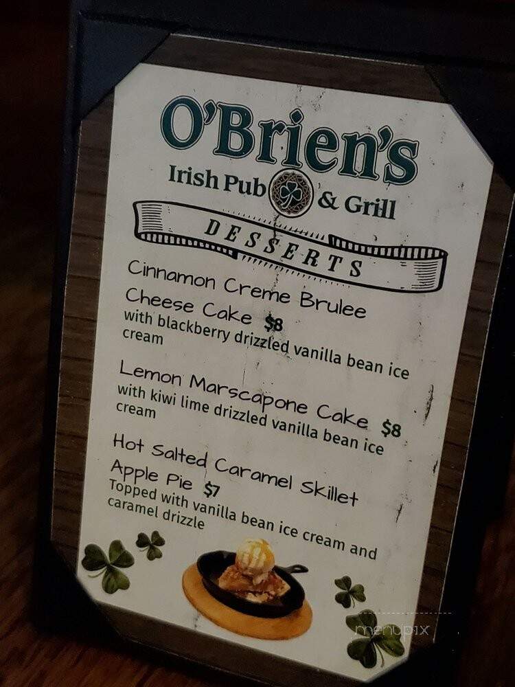 O'Briens Irish Pub & Grill - Wesley Chapel, FL