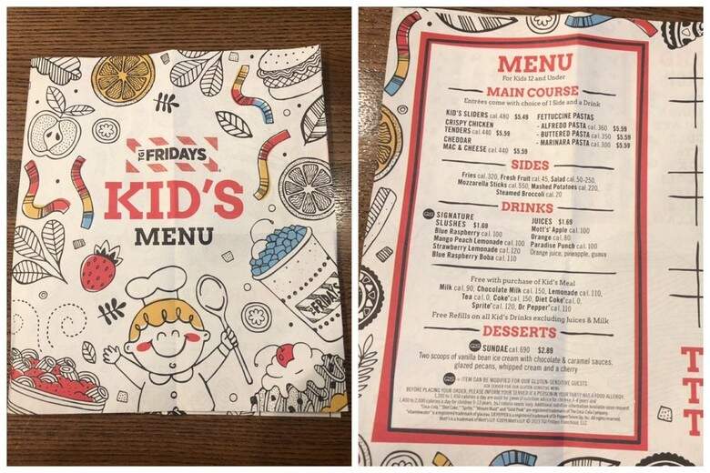 TGI Fridays - Bridgeport, WV menu_pic