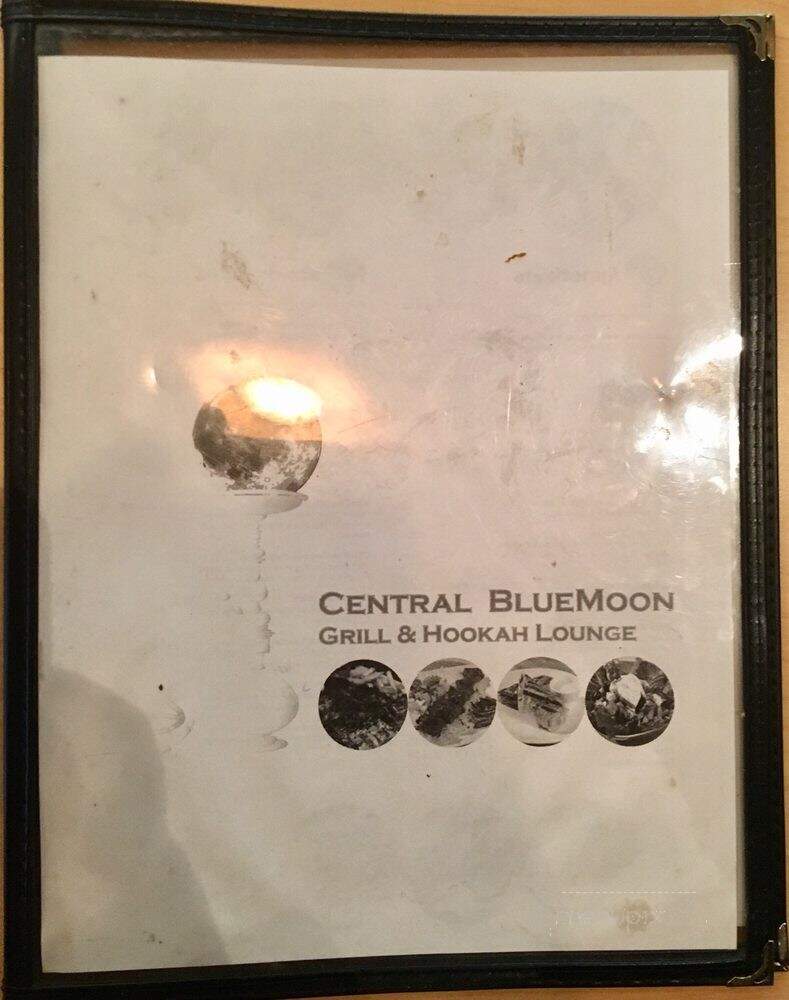 Central Blue Moon Grill and Hookah Lounge - New Britain, CT menu_pic