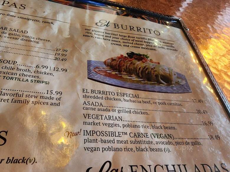 Moctezuma's Mexican Restaurant & Tequila Bar - Silverdale, WA menu_pic