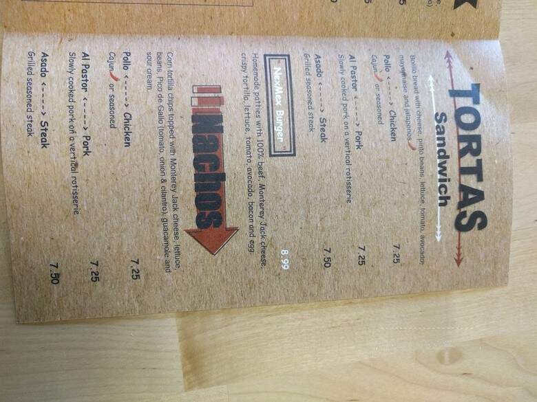 The NexMex Thing - Peabody, MA menu_pic