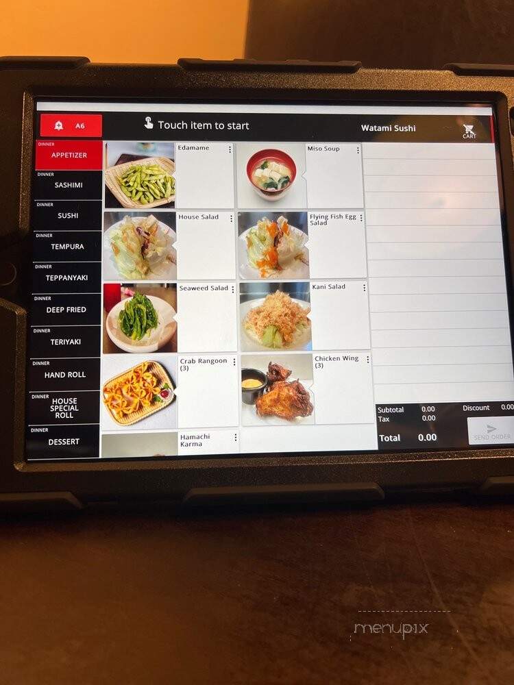 Watami Sushi All You Can Eat - Indianapolis, IN menu_pic