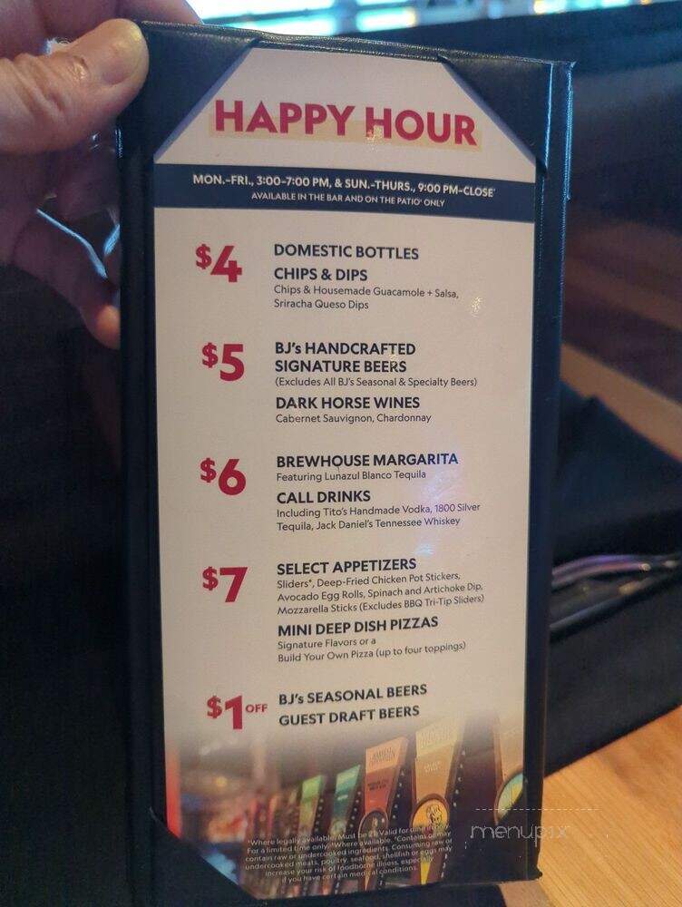 BJ's Restaurant & Brewhouse - Valley Stream, NY menu_pic