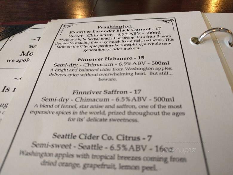 The Northman - Chicago, IL menu_pic