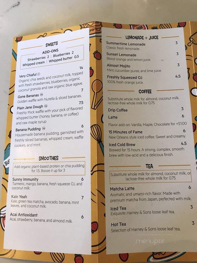 The Factory - Austin, TX menu_pic