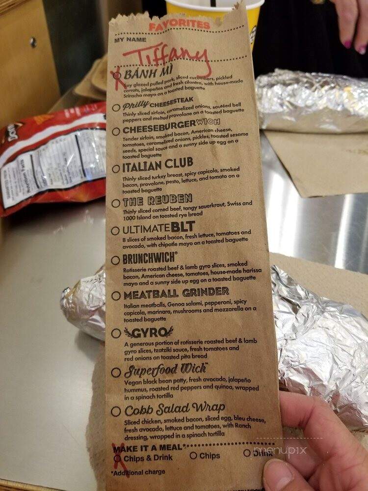 Which Wich Superior Sandwiches - Lake Forest, CA menu_pic