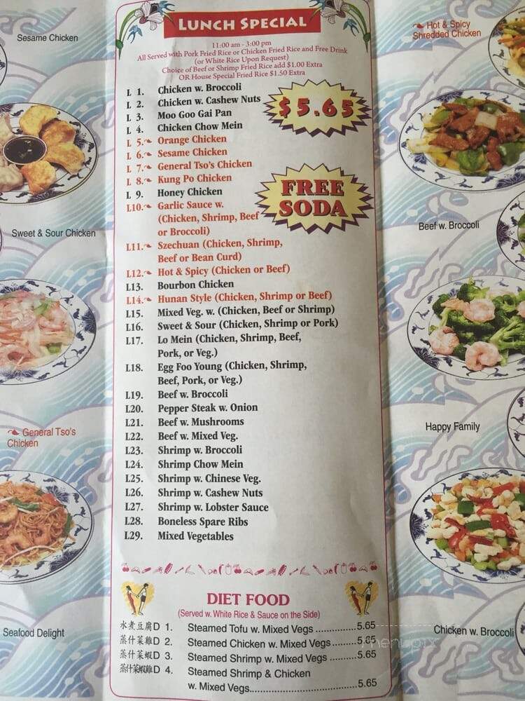China Express - Gainesville, FL menu_pic
