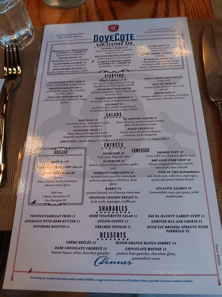 DoveCote Restaurant - Orlando, FL