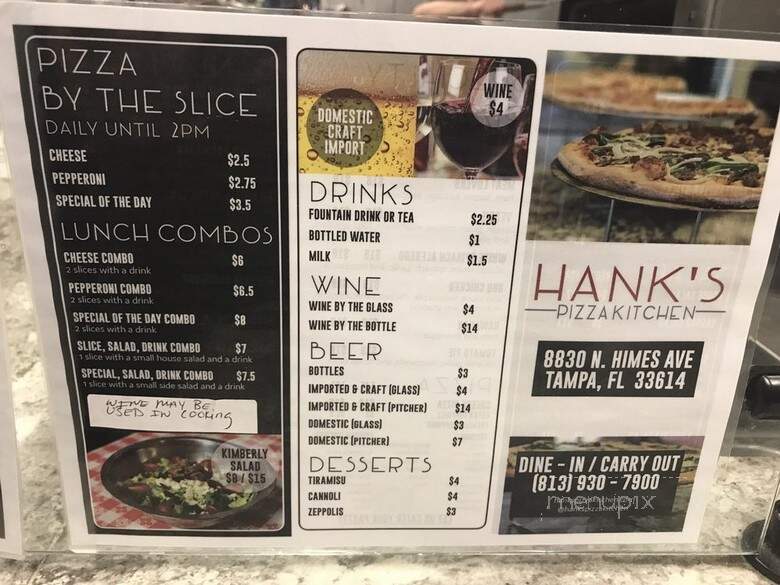 Hank's Pizza Kitchen - Tampa, FL