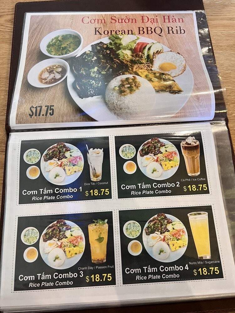 Pho Co - San Jose, CA menu_pic