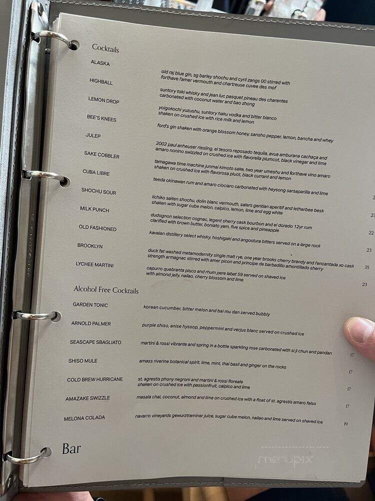 Kato - Los Angeles, CA menu_pic