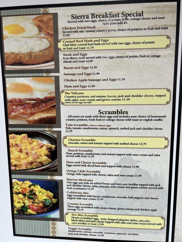 Old Town Grill - Auburn, CA menu_pic