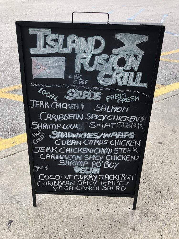 Island Fusion Grill - Davie, FL menu_pic