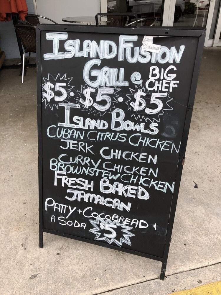 Island Fusion Grill - Davie, FL menu_pic