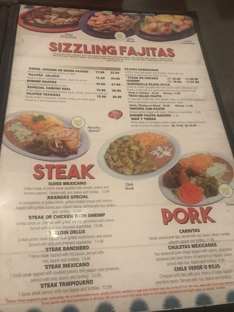 El Jinete - Ooltewah, TN menu_pic
