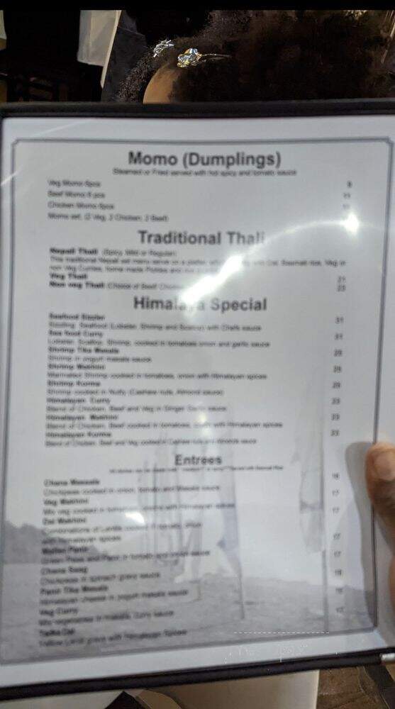 Jewel of Himalaya Restaurant - Scarsdale, NY menu_pic