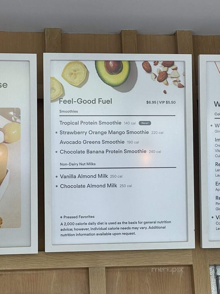 Pressed Juicery - Los Angeles, CA menu_pic