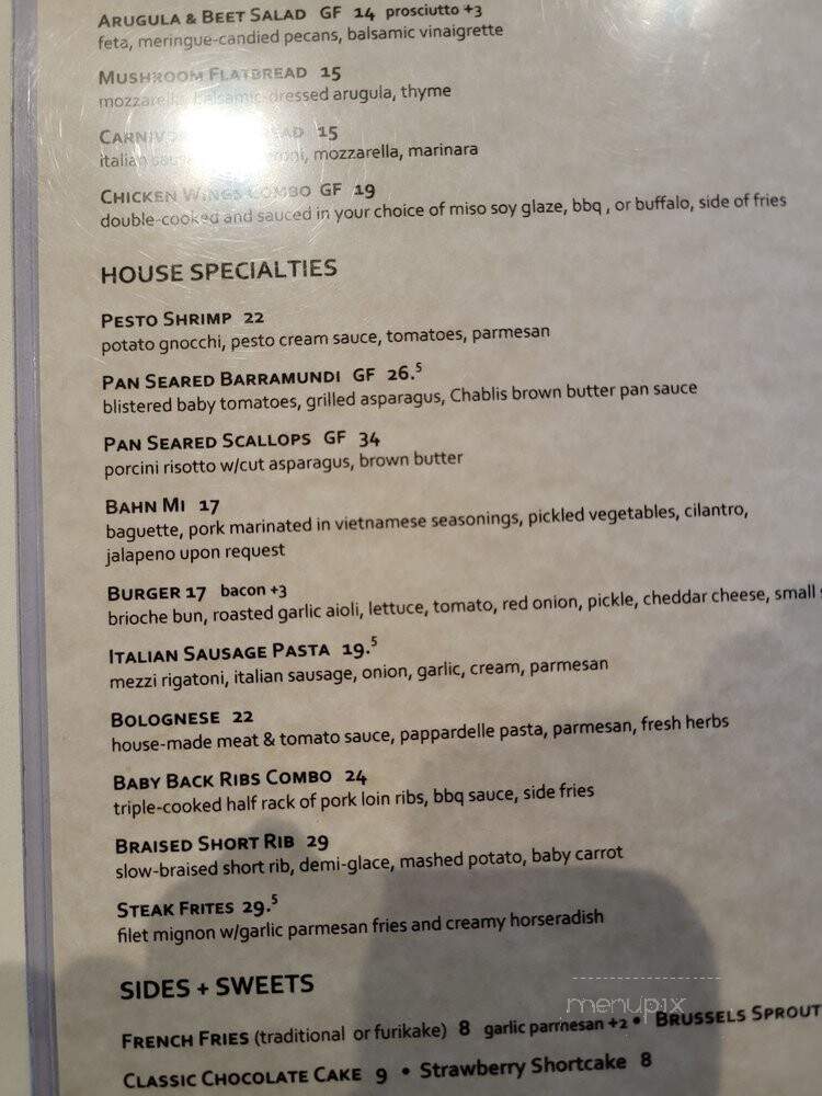 Restoration Kitchen & Wine - Torrance, CA menu_pic