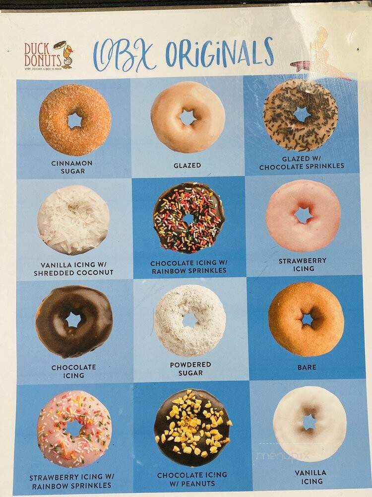 Duck Donuts - Knoxville, TN menu_pic