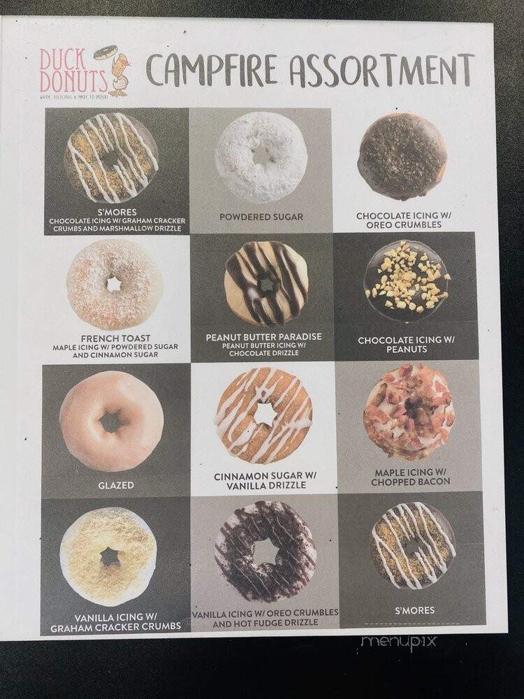 Duck Donuts - Knoxville, TN menu_pic
