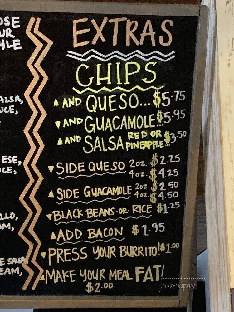 Burrito Del Sol Destin - Destin, FL menu_pic
