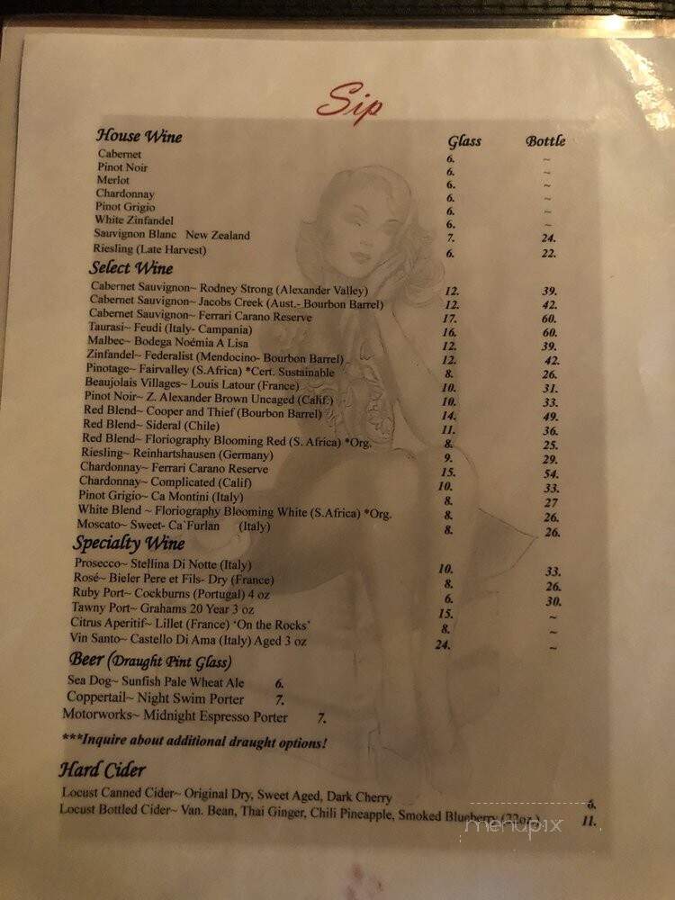 Sip - New Port Richey, FL menu_pic
