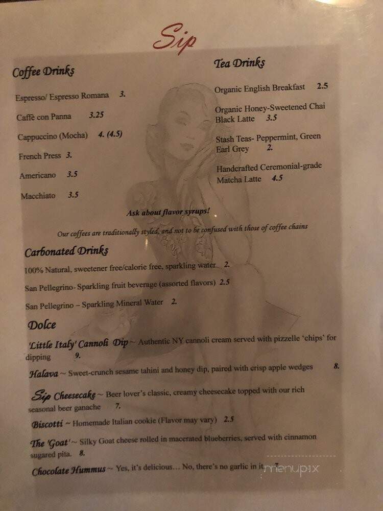 Sip - New Port Richey, FL menu_pic