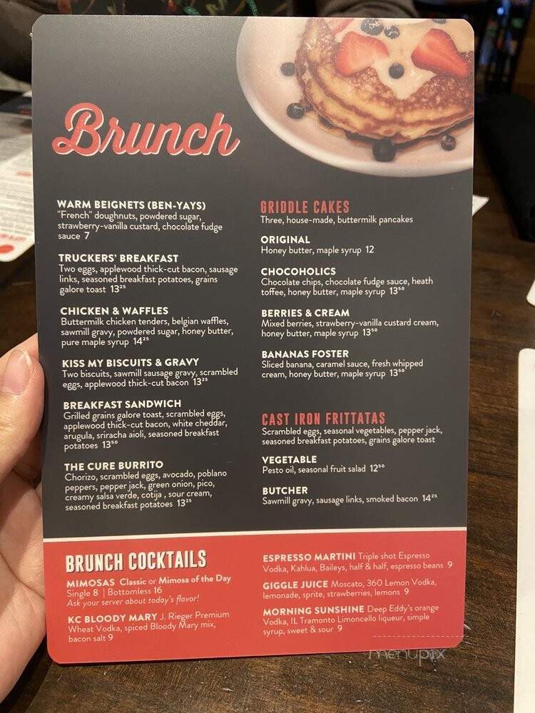 Red Door Woodfired Grill - Kansas City, MO menu_pic