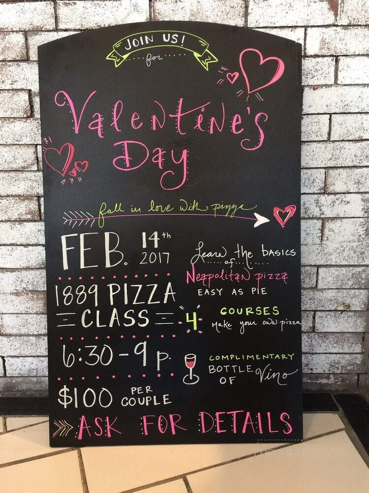 1889 Pizza Napoletana - Kansas City, KS menu_pic