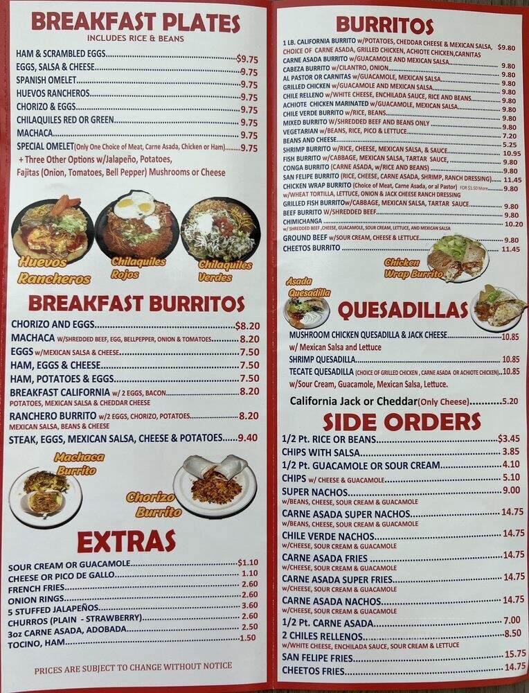 Castaneda's Mexican Food - Menifee, CA
