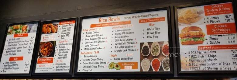 Chix & Bowls - Philadelphia, PA menu_pic