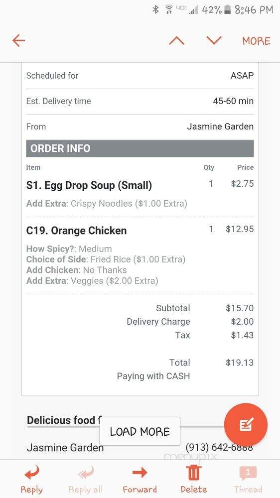 Jasmine Garden - Overland Park, KS menu_pic